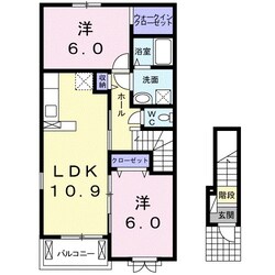 マイスター山内の物件間取画像